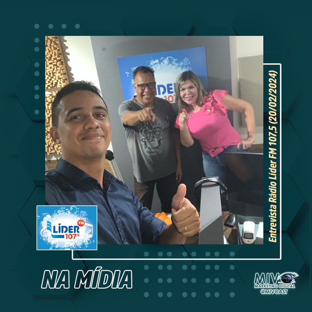 Matheus Nascimento na Líder FM