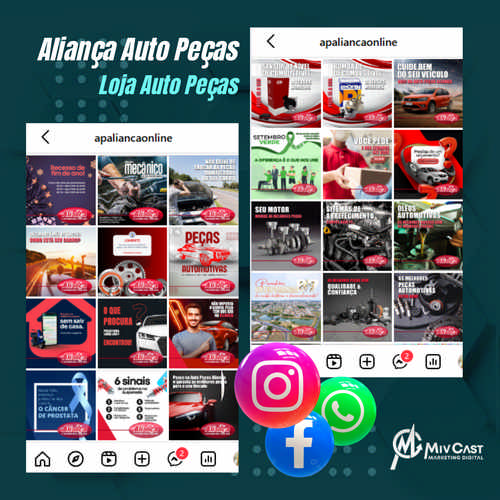 sites profissioanais mivcast