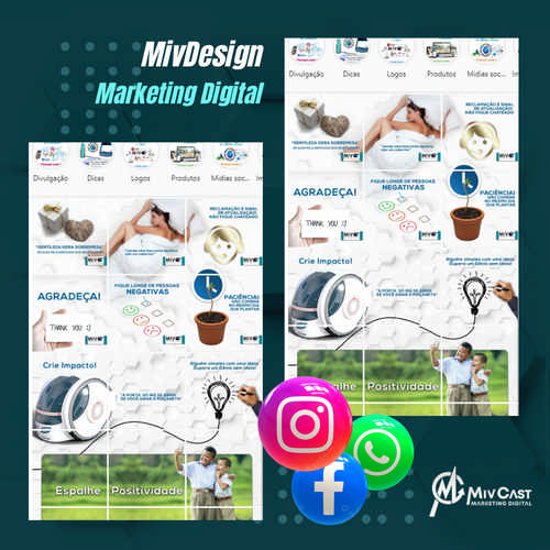 sites profissionais mivcast