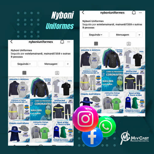 sites profissionais mivcast